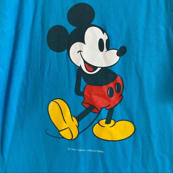VTG Mickey Mouse Walt Disney Graphic Tee - Picture 3 of 4